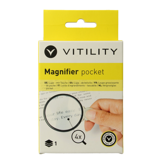 Vitility Vergrootglas pocket 1 Stuks