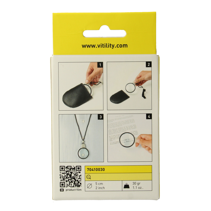 Vitility Vergrootglas pocket 1 Stuks