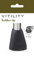 Vitility Rubberdop voor wandelstok 1 Stuks