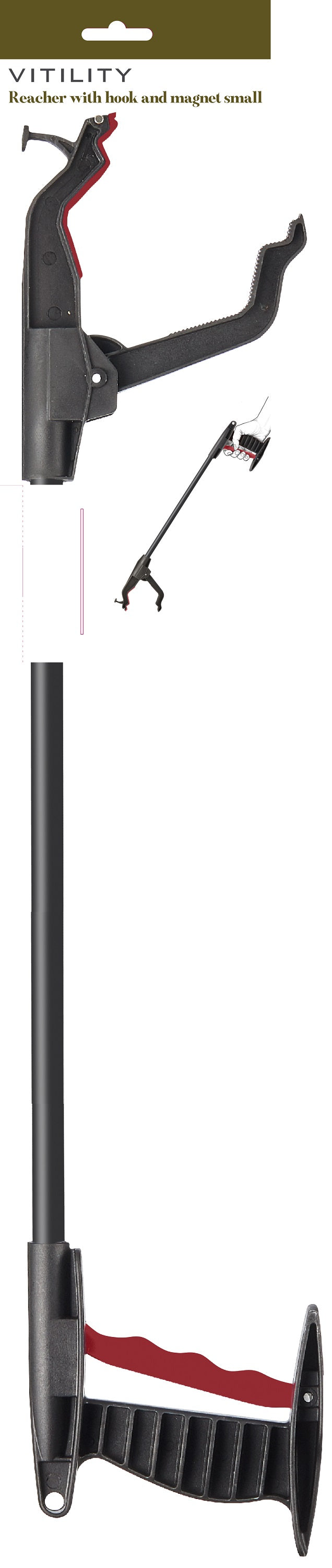 Vitility Grijper handi 61cm met haak en magneet  1 Stuks