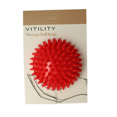 Vitility Massagebal 9cm rood 1 Stuks
