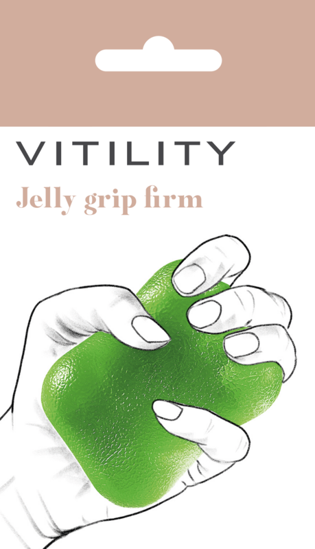 Vitility Handtherpaie jelly grip stevig  1.00 Stuks