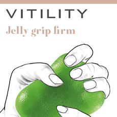 Vitility Handtherpaie jelly grip stevig  1 Stuks