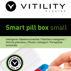 Vitility Slimme pillendoos klein wit 1 Stuks