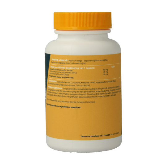 Fittergy Boswellia en curcumine 60 Vegetarische capsules
