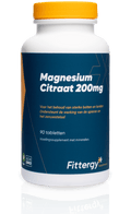 Fittergy Magnesiumcitraat 200mg 90.00 Tabletten