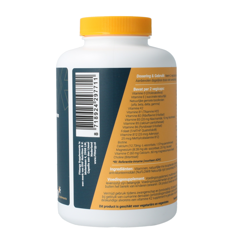 Fittergy Multi health compleet 120 Vegetarische capsules