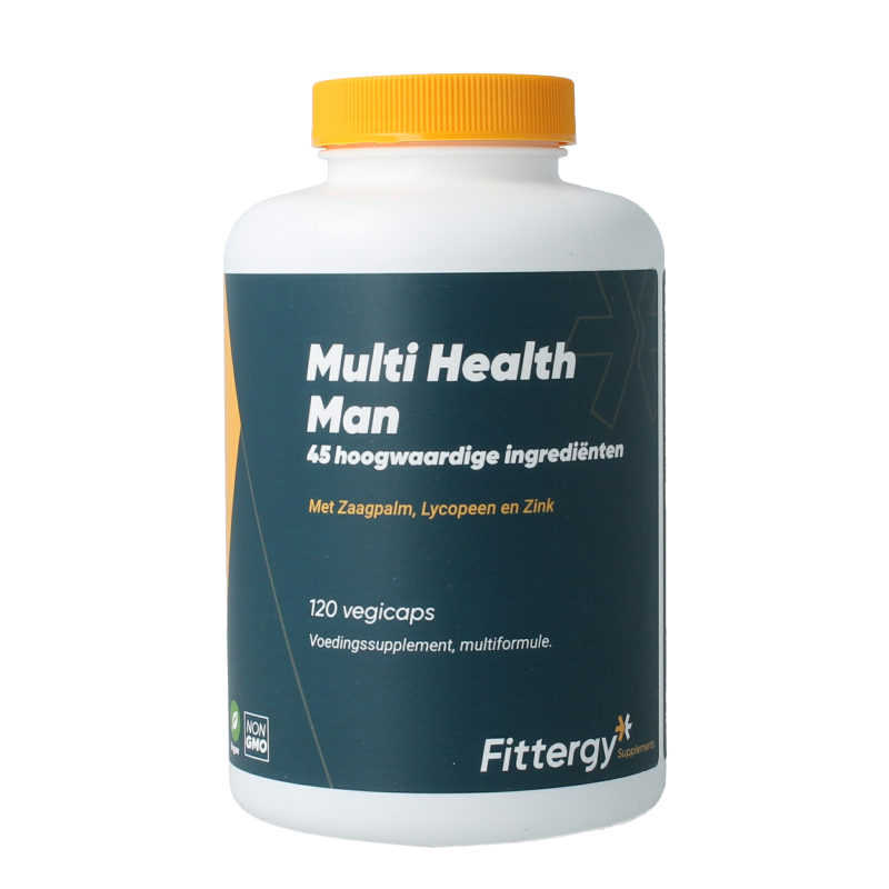 Fittergy Multi health man 120 Vegetarische capsules