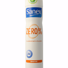 Sanex Deodorant spray zero % sensitive 200 Milliliter