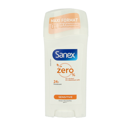 Sanex Deodorant stick zero % sensitive 65.00 Milliliter