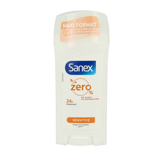 Sanex Deodorant stick zero % sensitive 65 Milliliter