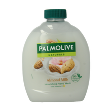 Palmolive Vloeibare zeep melk & amandel navulling 300 Milliliter
