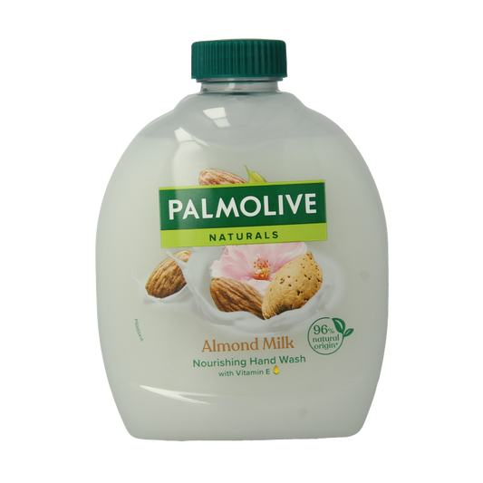 Palmolive Vloeibare zeep melk & amandel navulling 300 Milliliter