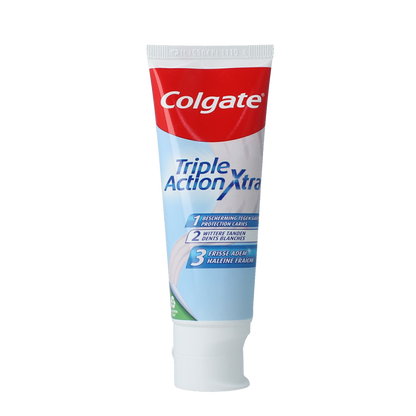 Colgate Tandpasta triple action whitening 75.00 Milliliter