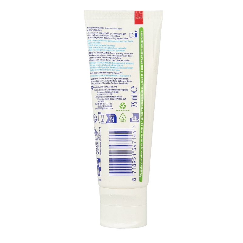 Colgate Tandpasta triple action whitening 75 Milliliter