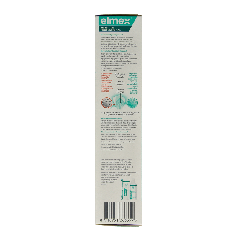 Elmex Tandpasta sensitive professional 75 Milliliter