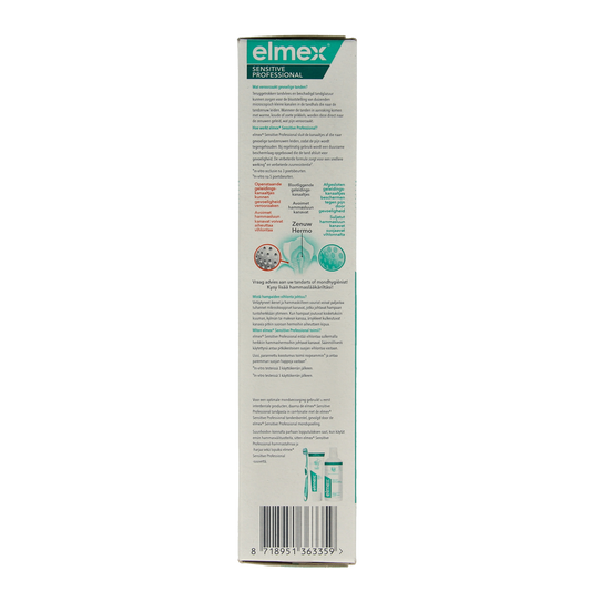 Elmex Tandpasta sensitive professional 75.00 Milliliter