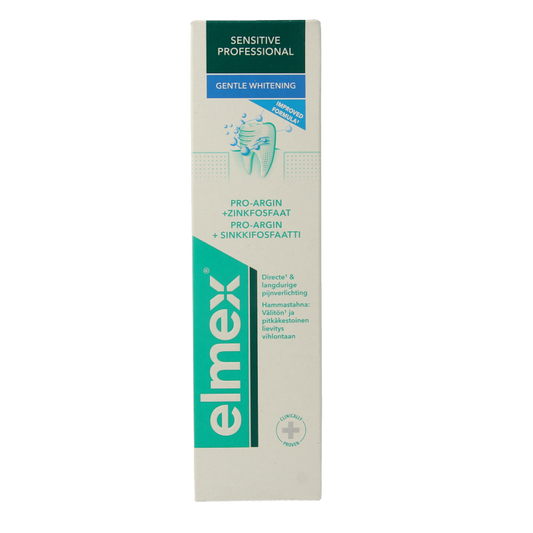 Elmex Tandpasta sensitive gentle white professional 75 Milliliter
