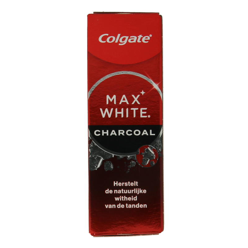 Colgate Tandpasta max white charcoal 20 Milliliter