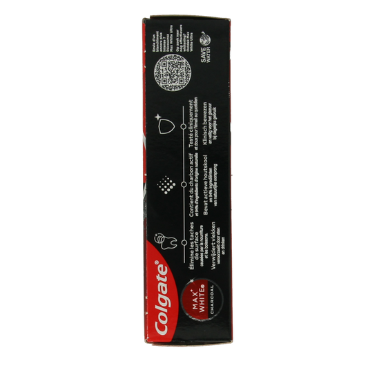 Colgate Tandpasta max white charcoal 20.00 Milliliter
