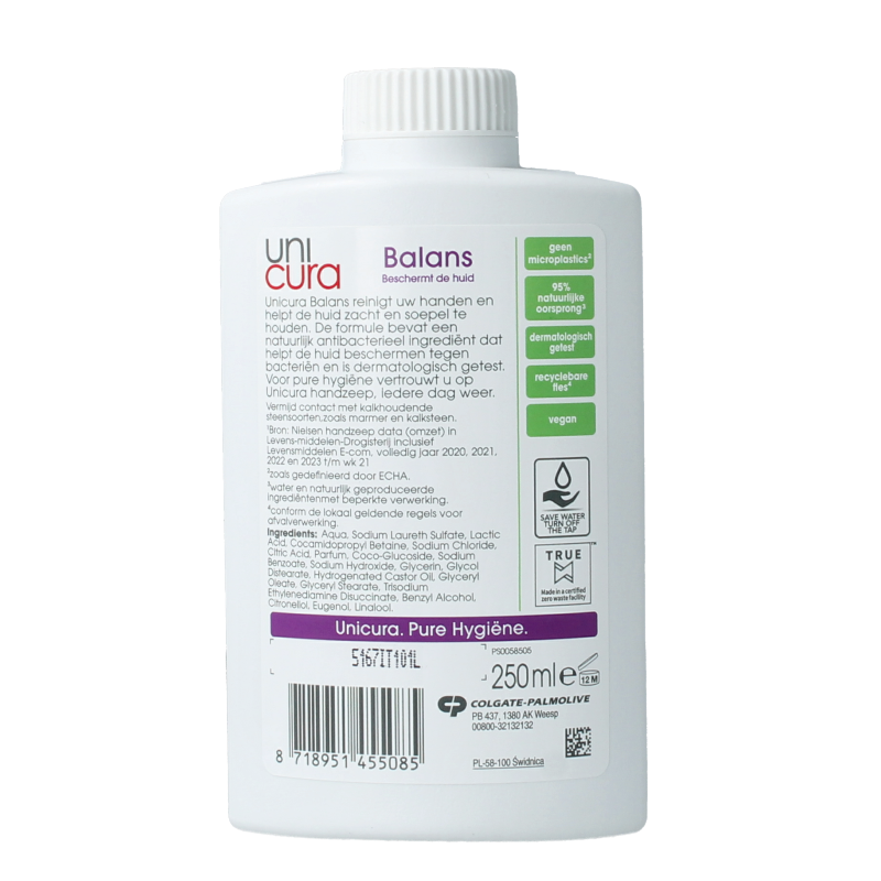 Unicare Handzeep balance navul 250 Milliliter