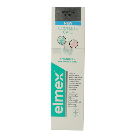 Elmex Tandpasta sensitive plus complete care 75 Milliliter