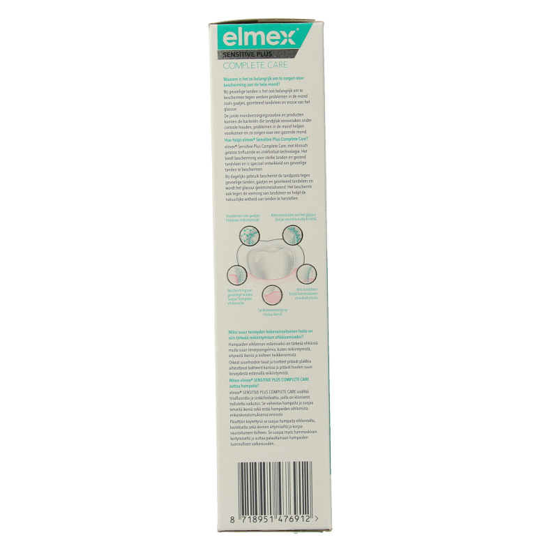 Elmex Tandpasta sensitive plus complete care 75 Milliliter