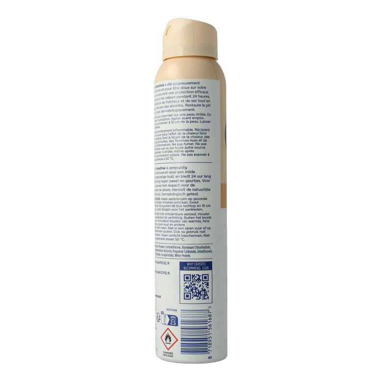 Sanex Deodorant spray sensitive 200 Milliliter