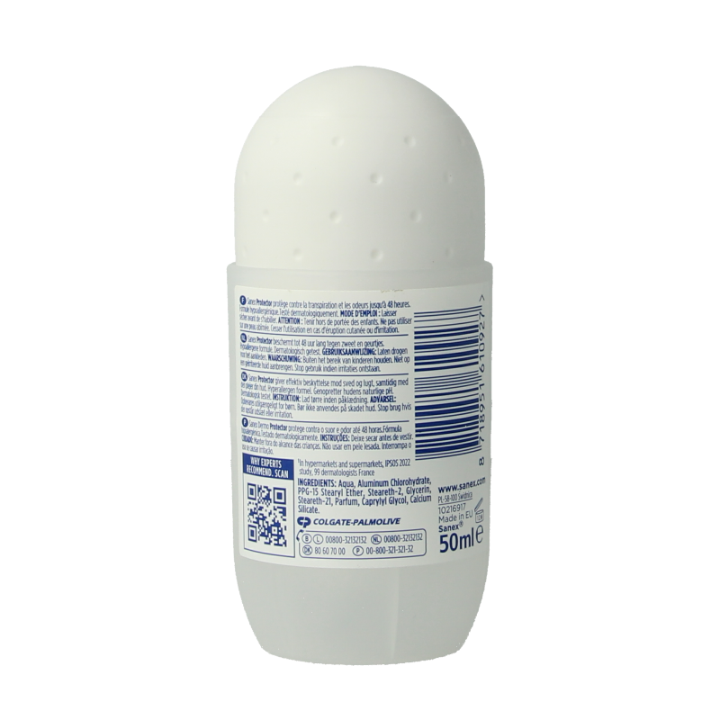 Sanex Deodorant roll-on dermo protect 50 Milliliter