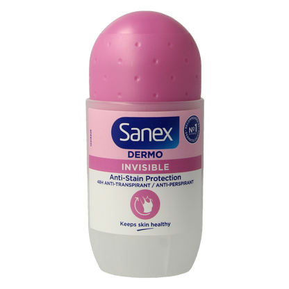 Sanex Deodorant roll-on invisible 50 Milliliter