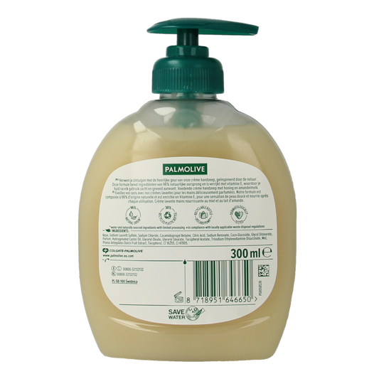 Palmolive Naturals handzeep melk&honing 300 Milliliter