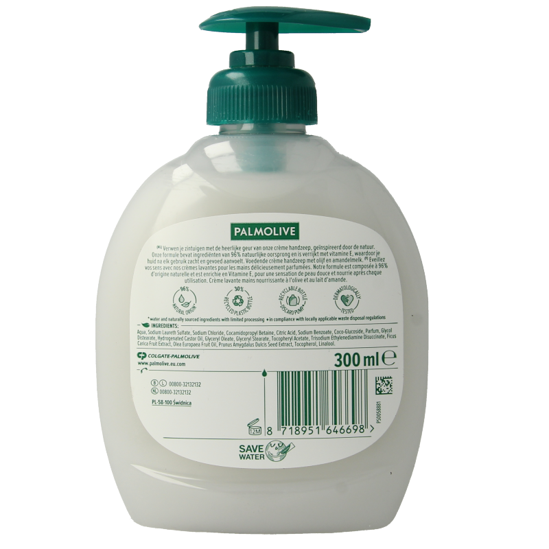 Palmolive Naturals handzeep melk&olijf 300 Milliliter