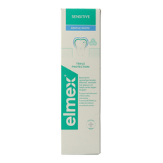 Elmex Tandpasta sensitive gentle white 75.00 Milliliter