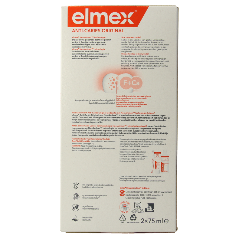 Elmex Tandpasta anti caries original 150 Milliliter