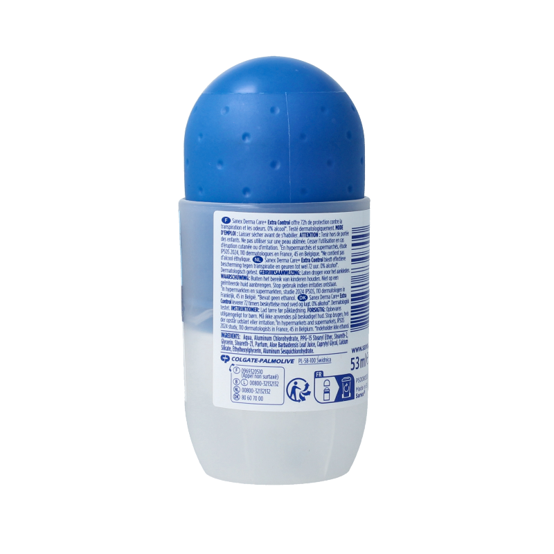Sanex Deodorant roller dermo extra control 53 Milliliter
