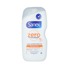 Sanex Douchegel zero% droge huid 400.00 Milliliter