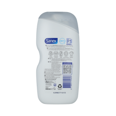 Sanex Douchegel zero% droge huid 400.00 Milliliter