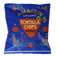 Amaizin Tortilla chips paprika bio 75 Gram