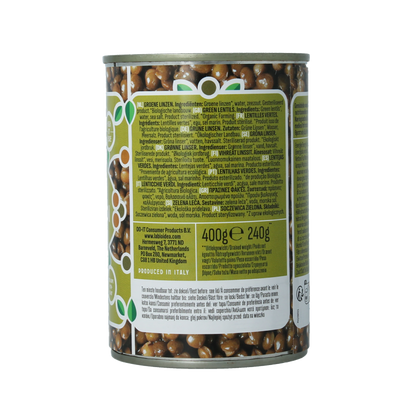 La Bio Idea Groene linzen bio 400.00 Gram