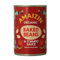 Amaizin Witte bonen in tomatensaus bio 400 Gram