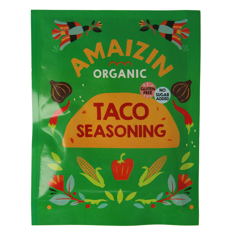Amaizin Taco kruidenmix bio 30 Gram