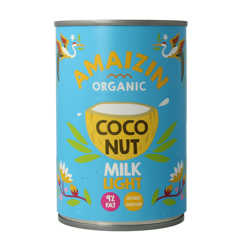 Amaizin Cocosmelk light bio 400 Milliliter