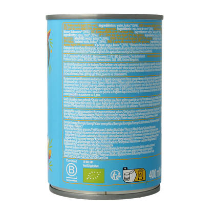 Amaizin Cocosmelk light bio 400.00 Milliliter