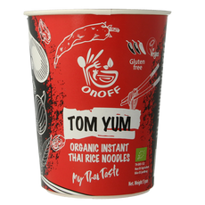 Onoff Instant noodlesoup tom yum bio 75 Gram