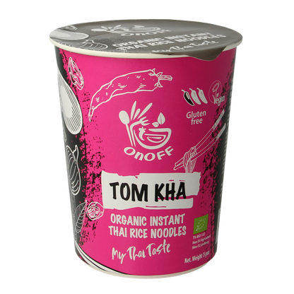 Onoff Instant noodlesoup tom kha bio 75.00 Gram