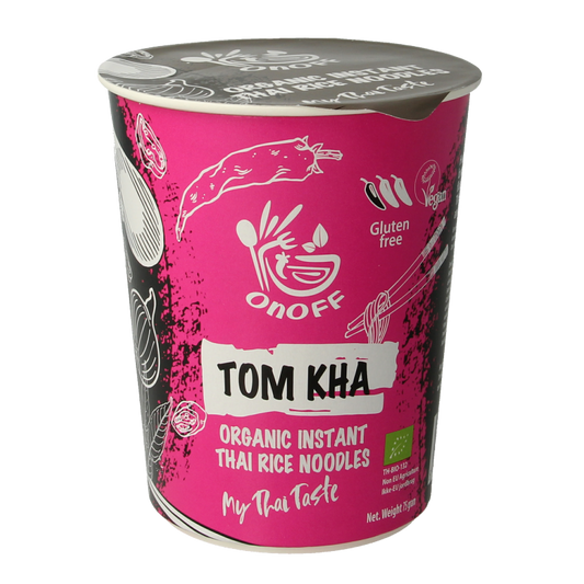 Onoff Instant noodlesoup tom kha bio 75 Gram