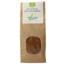 Vitiv Ceylon kaneel poeder bio 100 Gram