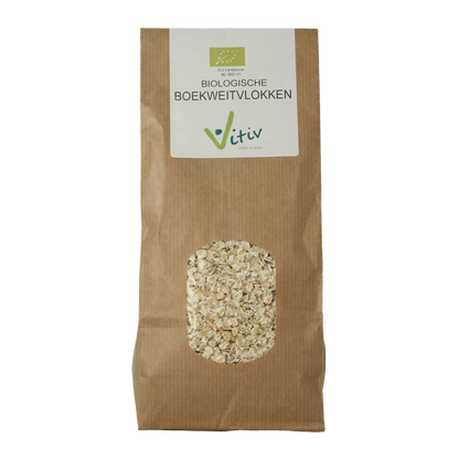 Vitiv Boekweitvlokken bio 500.00 Gram