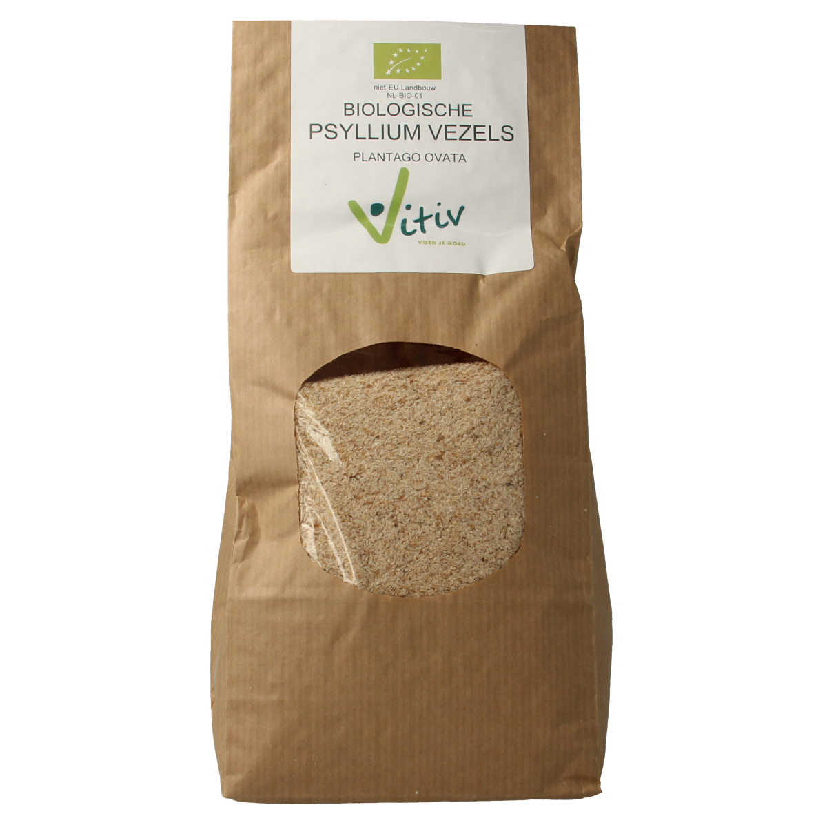 Vitiv Psyllium vezels bio 500.00 Gram