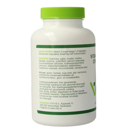 Vitiv Vitamine B50 complex 100.00 Tabletten